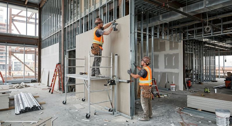 Commercial Drywall Renovation in Denver County, CO