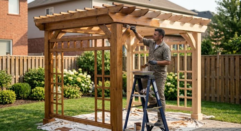 Arbor Staining in Waco, TX