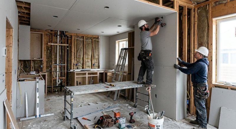 Bathroom Drywalling in Kansas City, KS