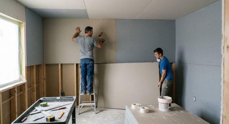 Bathroom Drywalling in Conroe, TX