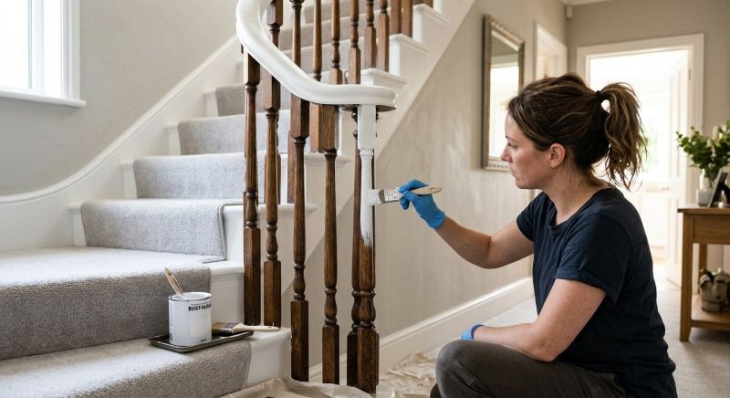 Chair Rail Painting in Wilmington, NC