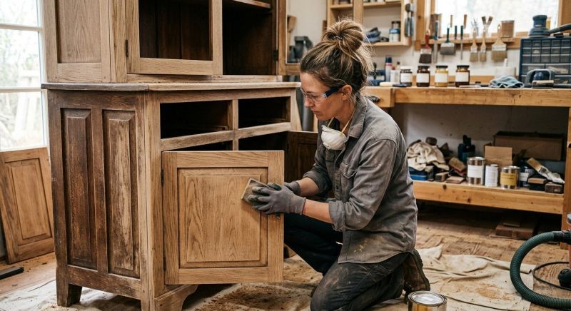 Kitchen Cupboard Refinishing in Indianapolis, IN