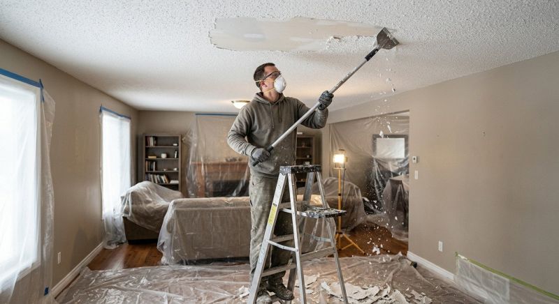 Popcorn Ceiling Repair in Waco, TX