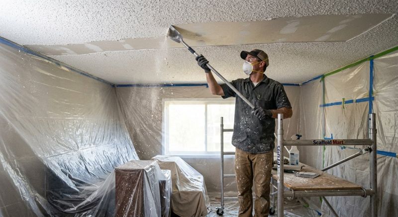 Swirl Ceiling Removal in Waco, TX